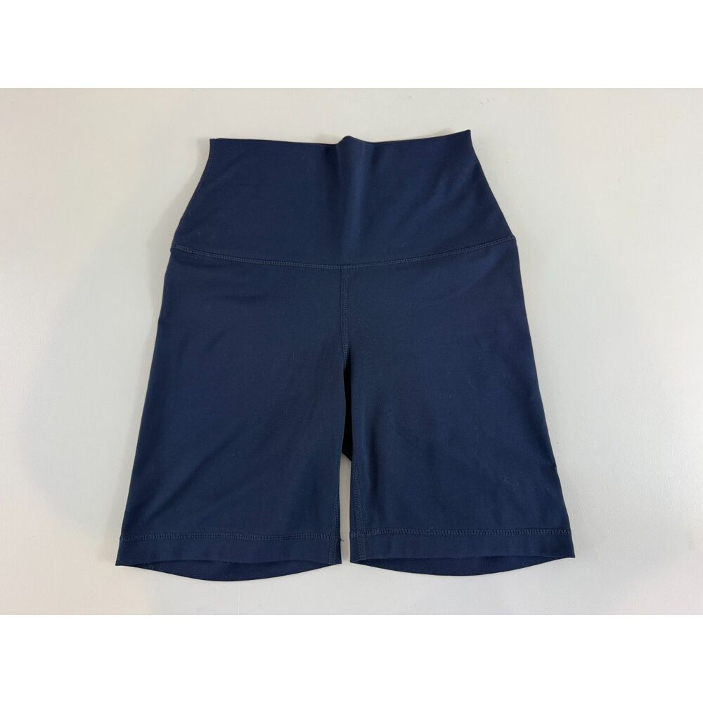 Yogalicious Women's Navy Blue Biker Shorts Activewear Size S Small